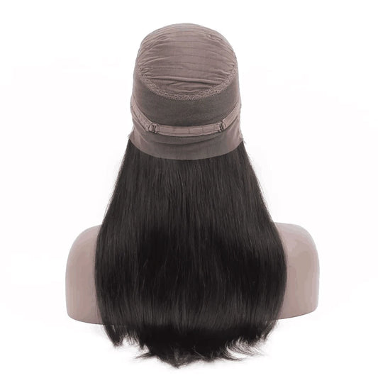 360 Full Lace Frontal Human Hair Wigs Straight Hair Natural Color Pre plucked Lace Front Wigs With Baby Hair density 180%