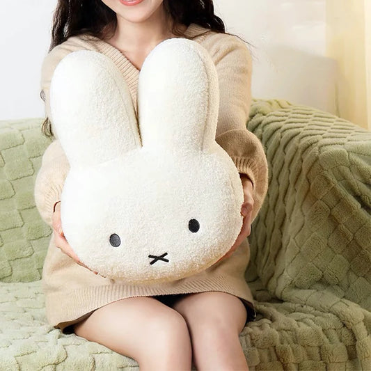 New Kawaii Plush Pillow Cute Miffys Sweet Doll Toy Creative Room Decoration Cartoon Ornament Birthday Gift