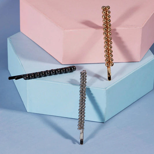 Korea Style Women Metal Acetate Hair Pin Clip Leopard Geometric Crystal Hairpins Airgrips Y2K Accessories Gratis frakt
