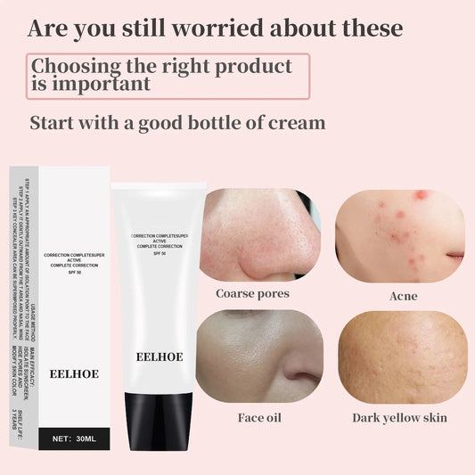 Free Shipping Makeup cc Cream Korean Cosmetics Concealer Sunscreen bb Cream Foundation Primer Make-up for Women Beauty Health