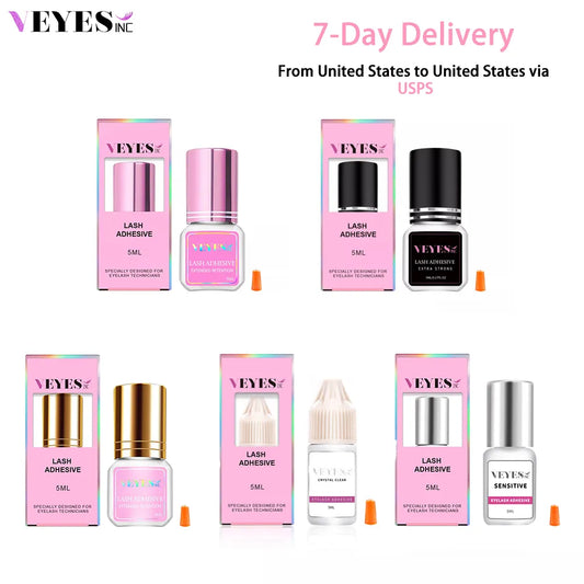 Veyes Inc Eyelash Extensions Glue 5 Days Free Shipping from US Veyelash 7 Weeks Retention Volume Lash Adhesive Makeup Tools