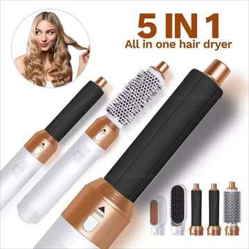 5 in 1 Hair Dryer Beauty Care Hot Comb Set Professional High Speed Curling Iron Hair Straightener Styling Tool For Dyson Airwrap