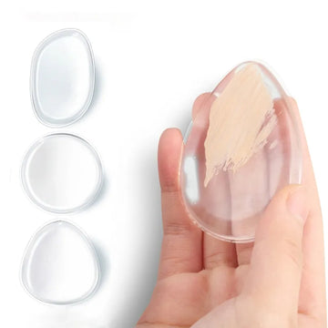 100% New Hot SiliSponge Blender Silicone Sponge makeup puff For Liquid Foundation BB Cream Beauty Essentials