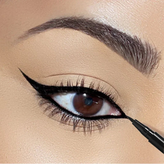 Quick-dry Eyeliner Pencil Makeup Long Lasting Smooth Matte Eye Liner Waterproof Anti Smudge Liquid Eyeliner Pen Eyes Cosmetics