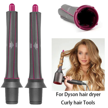 Supersonic Hair Dryer Curling Attachment 5in1 For Dyson Airwrap Automatic Hair Curler Barrels And Adapters Styler Curling Tool