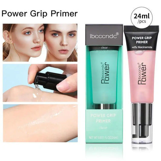 1PCS Power GripPrimer Gel 24ml Based Hydrating Face Primer For Smoothing Skin Gripping Makeup Invisible Pore Colorless Primes