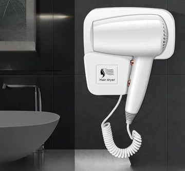 Negative Ion Hair Dryer Hotel Wall-mounted High-power Electric Professional  Dryer Cold Hot Air Circulating Blow Dryer 드라이기
