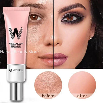 Long Lasting Face Primer Makeup Base Concealer Nature Rose Essence Pore Away Foundation Oil Control Facial Matte Primer Korean