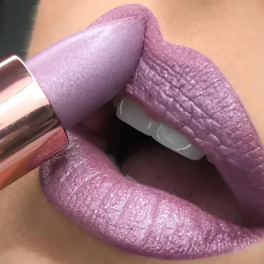 Diamond Glitter Lipstick Temperature Changing Color Long Lasting Waterproof Nude Makeup Moisturizing Lipsticks Shiny Lips Makeup