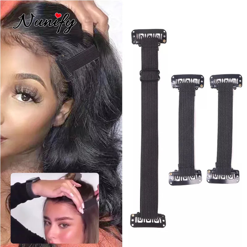 Nunify Face Lift Band With Clip Helder Holder Facial Anti-Risket Toolding Streatch for Lift Up Eyes Invisible Elastic Belt