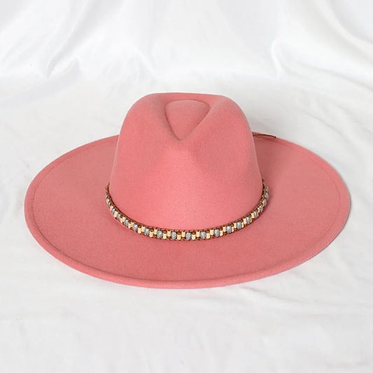 9,5 cm grote run fedora hoed solide klassieke jazz hoed groothandel fedora hoed heren en dames zwarte jazz brim rem hoed sombrero sombrero