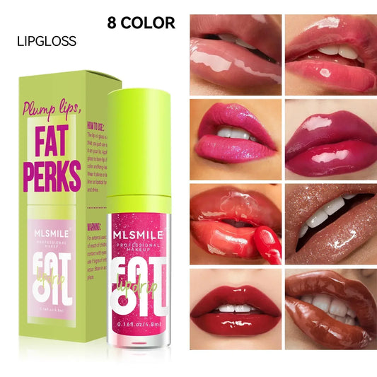 Clear Crystal Jelly Lip Gloss Moisturizing Lip Oil Lip Gloss NonSticky Sexy Gloss Lip Glaze Korean Fashion Lipstick Makeup