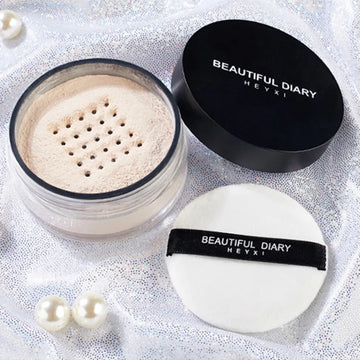 Brand Translucent Makeup Loose Powder Setting Powder Mineral Shrink Pores Waterproof Matte Finish Makeup Cosmetics Free Shipping