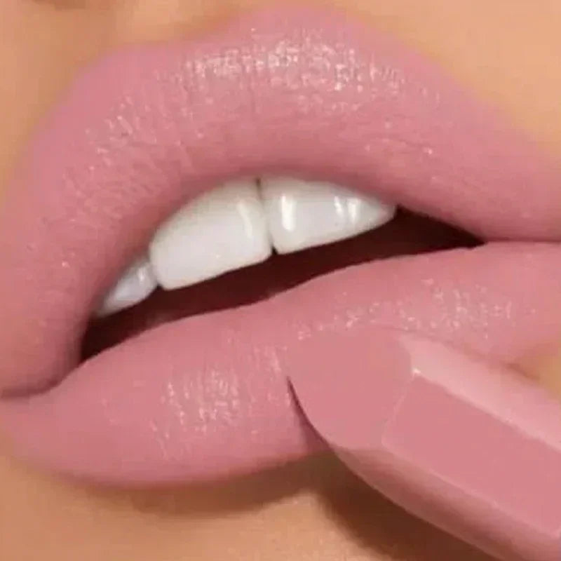 6 Colors Matte Waterproof Velvet Nude Lipstick Moisturizing Lasting Sexy Red Lip Non-Stick Cup Makeup Lips Tint Cosmetics Beauty