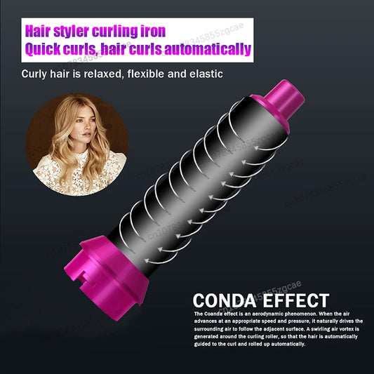5 in 1 Hair Dryer Airwrap Hot Air Styler Comb Automatic Hair Curler Professional Hair Straightener For Dyson Airwrap Household