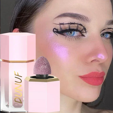 Glitter Highlighter Eyeshadow Pen Makeup Glow Face Contour Shimmer Pink White Highlight Pallete Illuminator Cosmetics 4 Colors