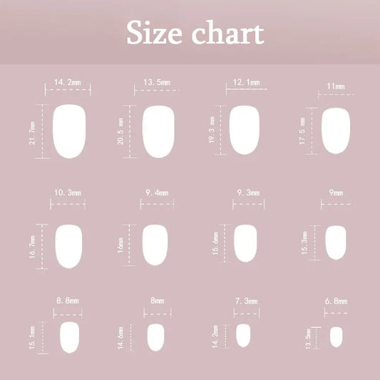 Simple Fashion White French Wearable Short Round Fake Nails Full Cover Detachable Finished False Nails Press on Nails with Glue