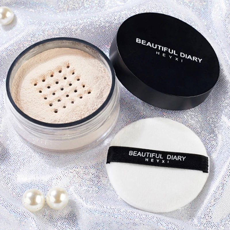 Loose Powder Matte Makeup Professional Face Powder Invisible Pores Oil Control Make Up Translucent Brightening Durable Gadgets