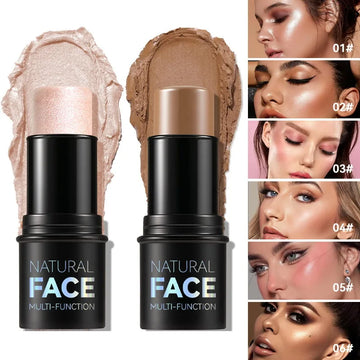 Waterproof Contouring Bronzer Highlighters Stick Glitter Silky Nose Shadow Blusher Corrector Illuminator Face Makeup Cosmetics