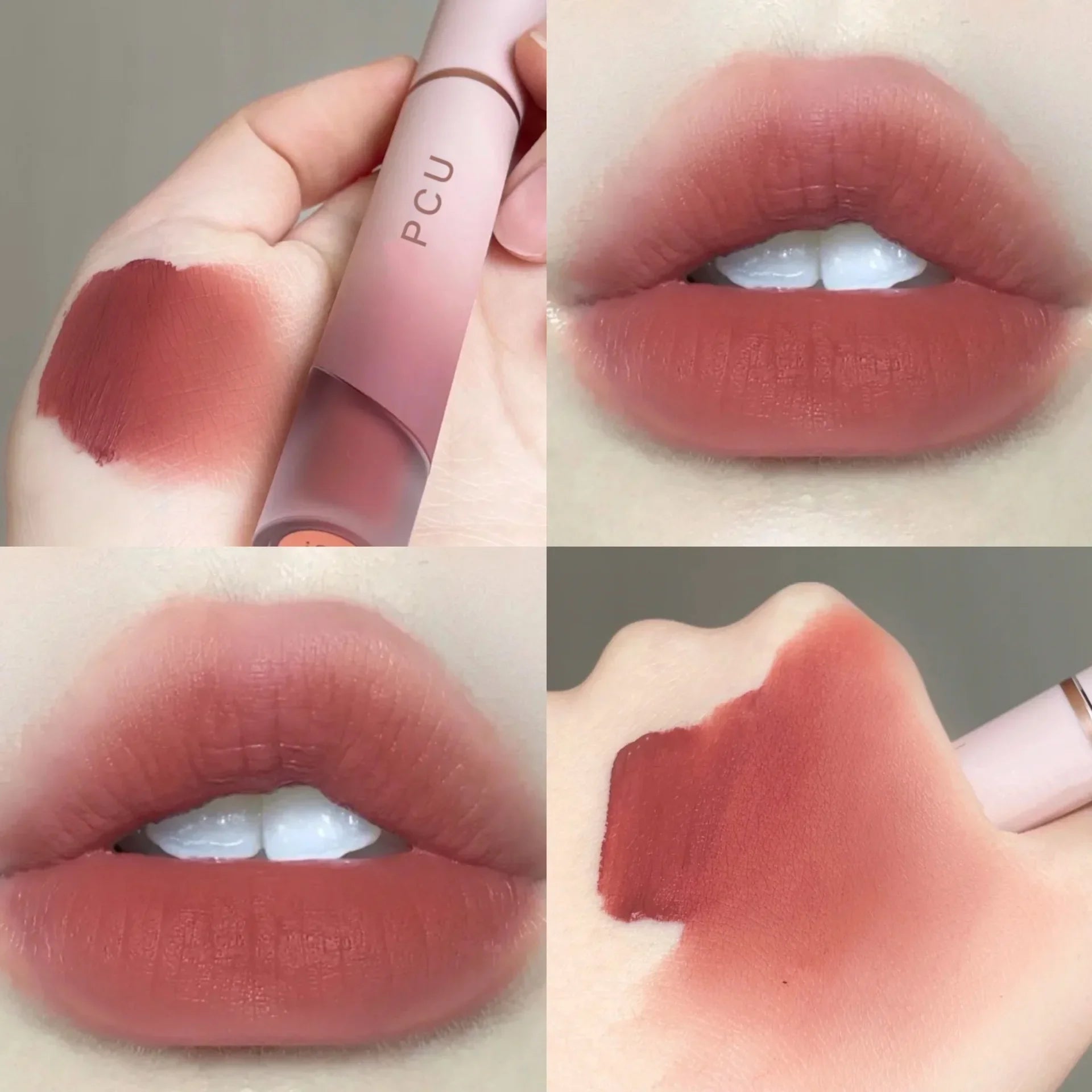 Lip Gloss Matte Velvet Lip Mud Nude Matte Chocolate Lipstick Red Lip Tint  Korean Waterproof Lasting Makeup Cosmetics