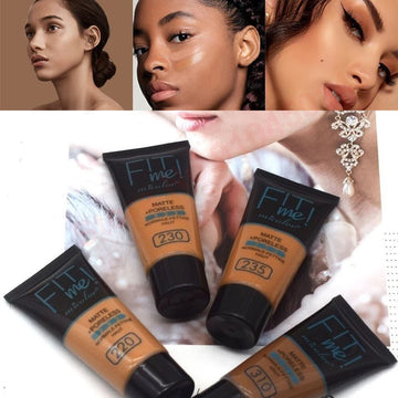 Korean Cosmetics Black Skin Foundation Concealer For Oily Dry Skin Primer Face Makeup  More Suitable For Black Women