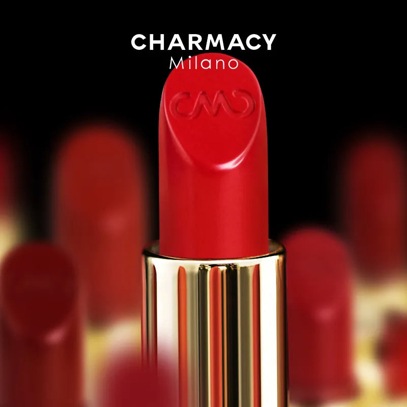 CHARMACY Moisturizing Luxury Lipstick Velvet High Quality Lipsticks Shiny Professional Korean Makeup Cosmetic for Lip Women