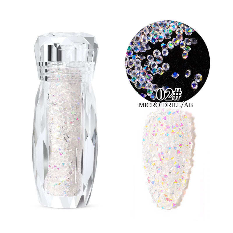 Symphony Glitter Caviar Nails Rhinestones Fairy Micro Crystal Beads 3D Nail Art Accessories DIY Pixie Design Manicure Decoration