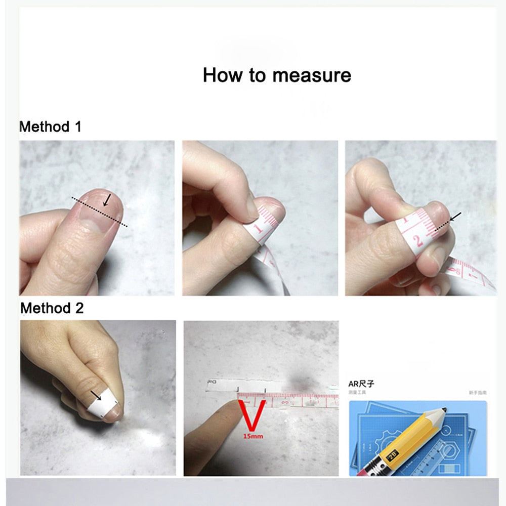 246-260 Number High Quality French Handmade False Nails Professional Wearable Nail Art With Rhinestones Reusable Press on Nails