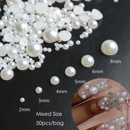 3D Charms Kawaii Cartoon Cat Nail Rhinestones Gems Glitter Acrylic Nail Art Jewelry Manicure Nail Decoration Accessories